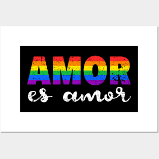 Amor es amor - Love is love Posters and Art